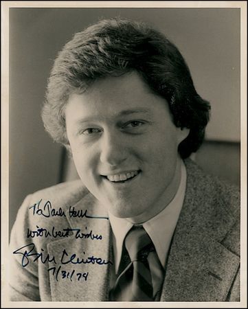 Lot #32 Bill Clinton