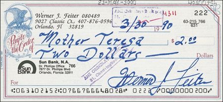 Lot #282 Mother Teresa - Image 1