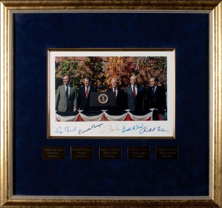 Lot #49 Five Presidents - Image 1