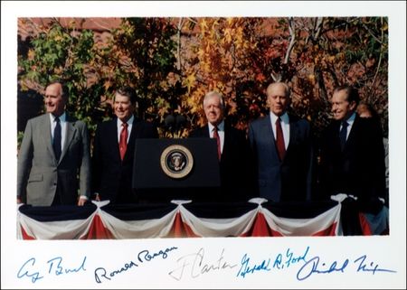 Lot #49 Five Presidents - Image 2