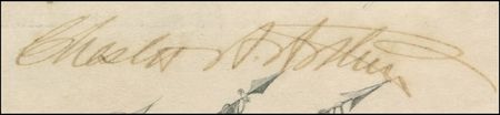Lot #3 Chester A. Arthur and Robert T. Lincoln - Image 2