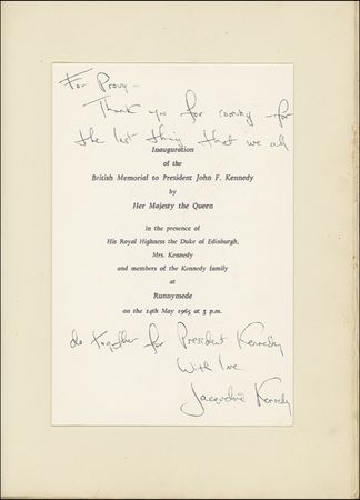 Lot #98 Jacqueline Kennedy - Image 2