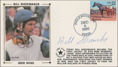 Lot #1521 Bill Shoemaker - Image 1