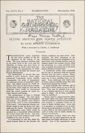 Lot #404 Charles and Anne Morrow Lindbergh - Image 1