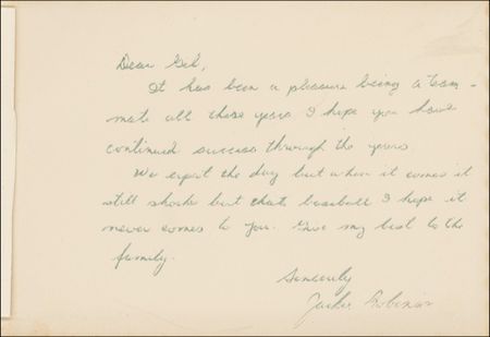 Lot #1499 Jackie Robinson - Image 3