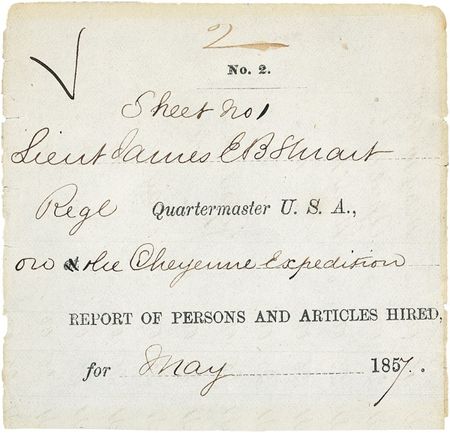 Lot #356 J. E. B. Stuart - Image 1