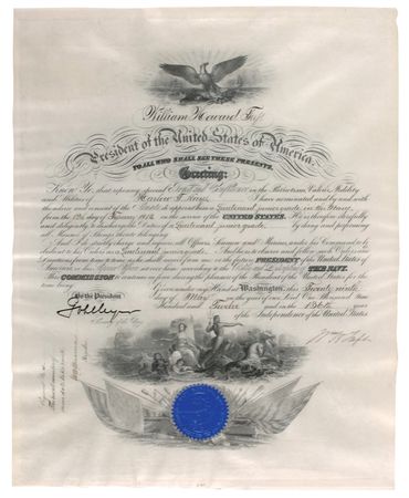 Lot #142 William H. Taft - Image 1