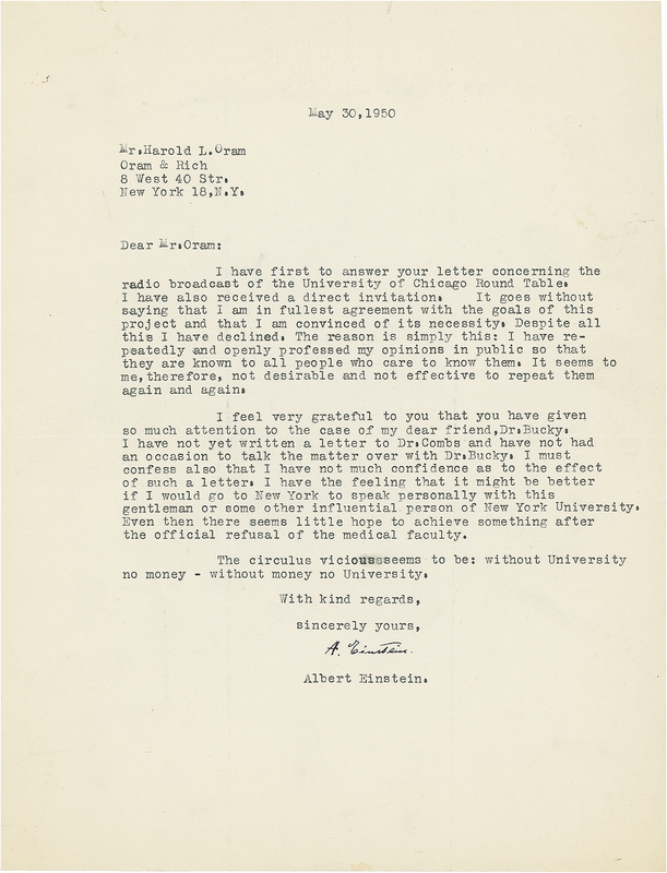 Lot 251 Albert Einstein