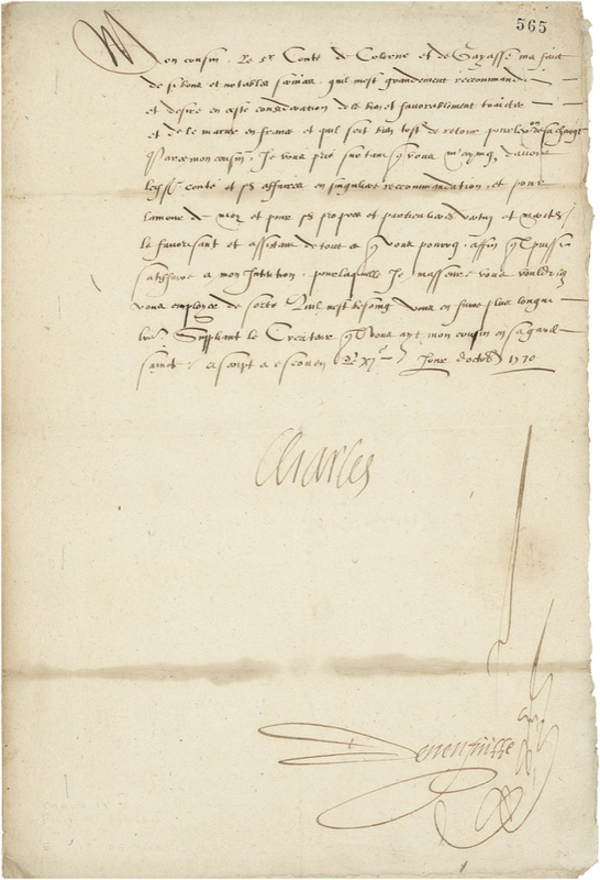 Lot 216  Charles IX