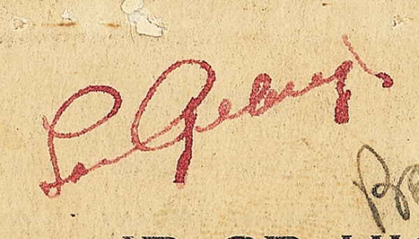Lot 1372 Lou Gehrig