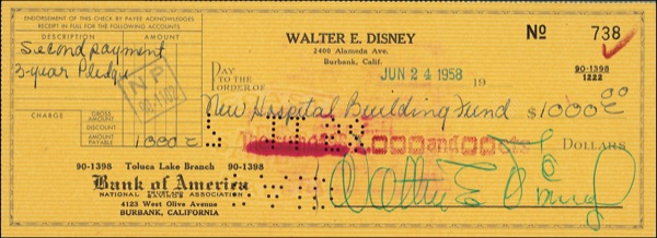 Lot 637 Walt Disney