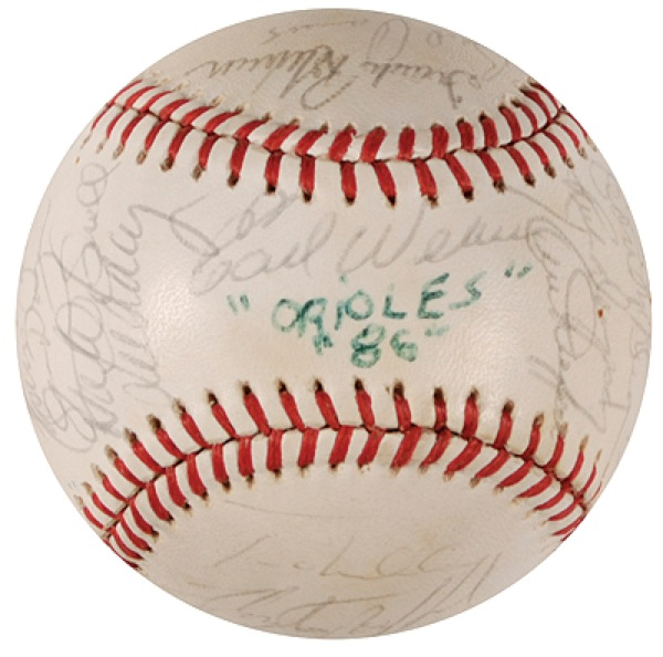 Lot 1292 Baltimore Orioles