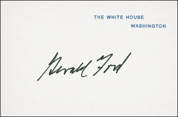 Lot 45 Gerald Ford