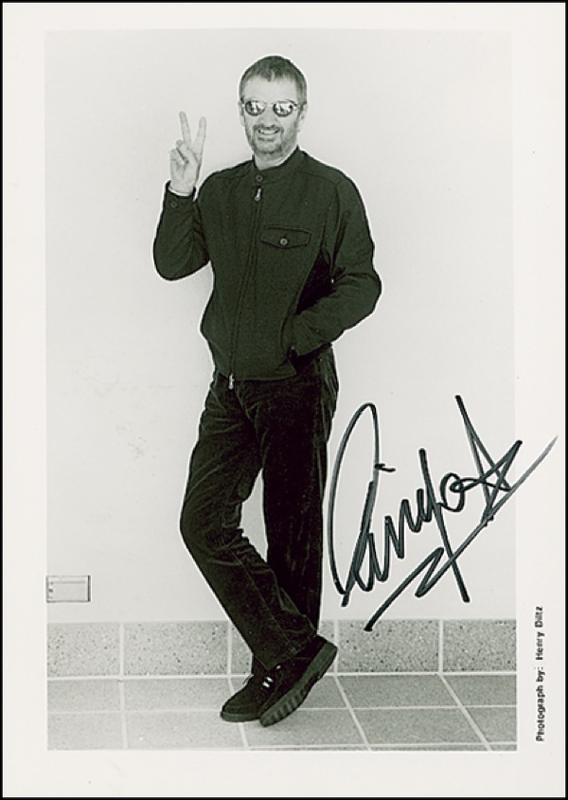Lot 729 Beatles: Starr, Ringo