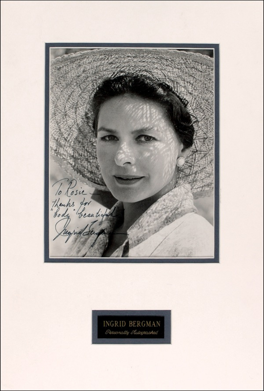 Lot 939 Ingrid Bergman