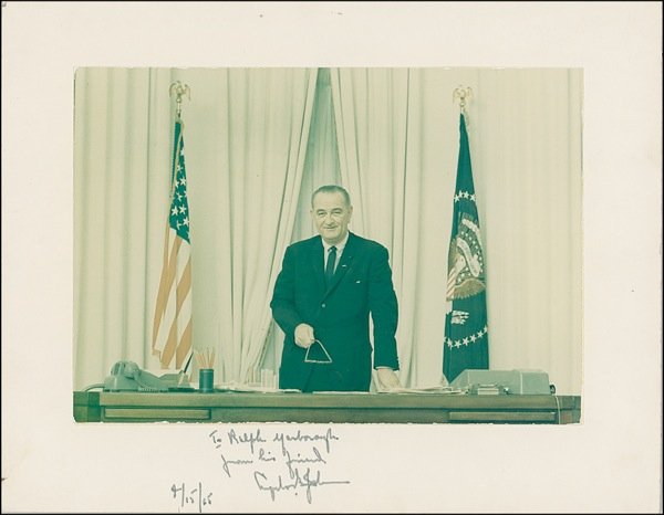 Lot 87 Lyndon B. Johnson