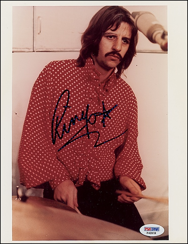 Lot 731 Beatles: Starr, Ringo