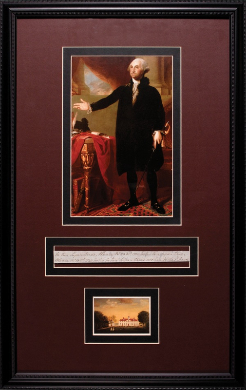 Lot 172 George Washington