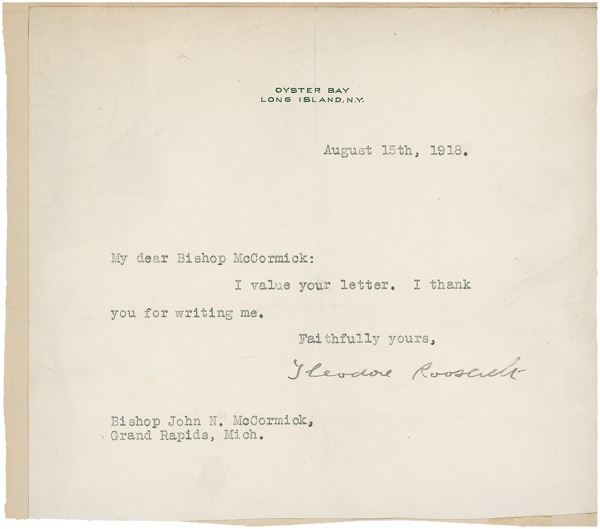 Lot 145 Theodore Roosevelt