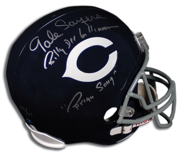 Lot 1510 Gale Sayers and Billy Dee Williams