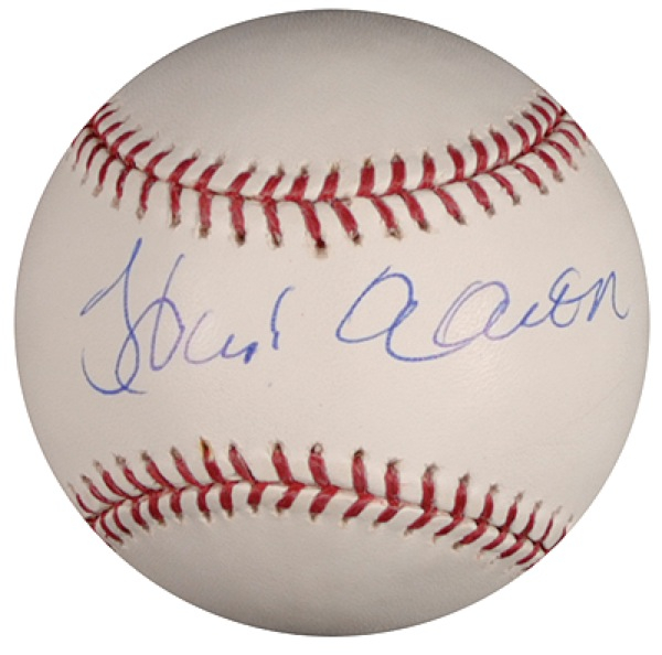 Lot 1276 Hank Aaron