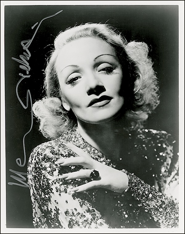Lot 998 Marlene Dietrich
