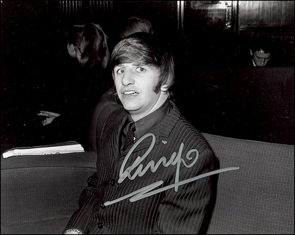 Lot 732 Beatles: Starr, Ringo