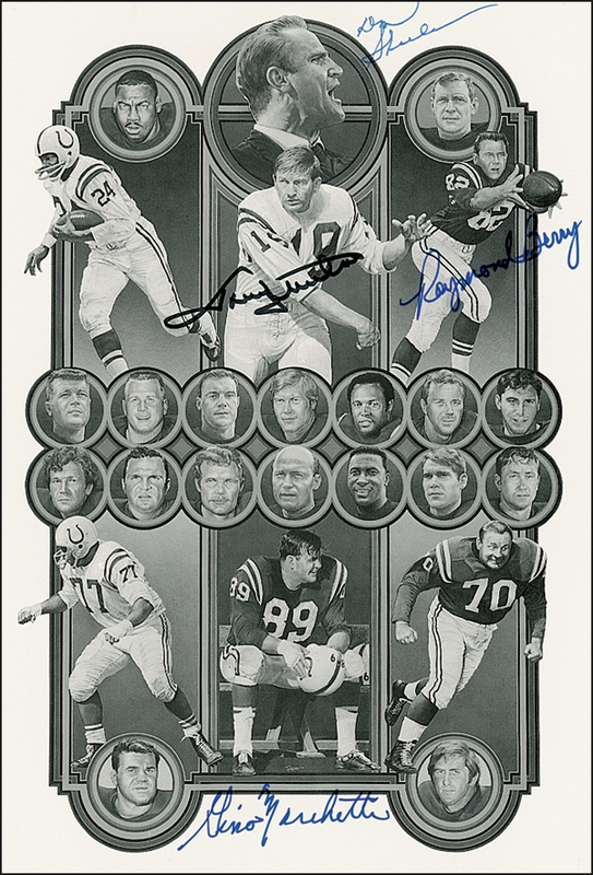 Lot 1291 Baltimore Colts