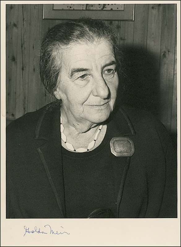 Lot 322 Golda Meir