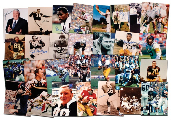 Lot 1364 Football Hall of Famers