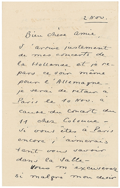 Lot 754 Pablo Casals