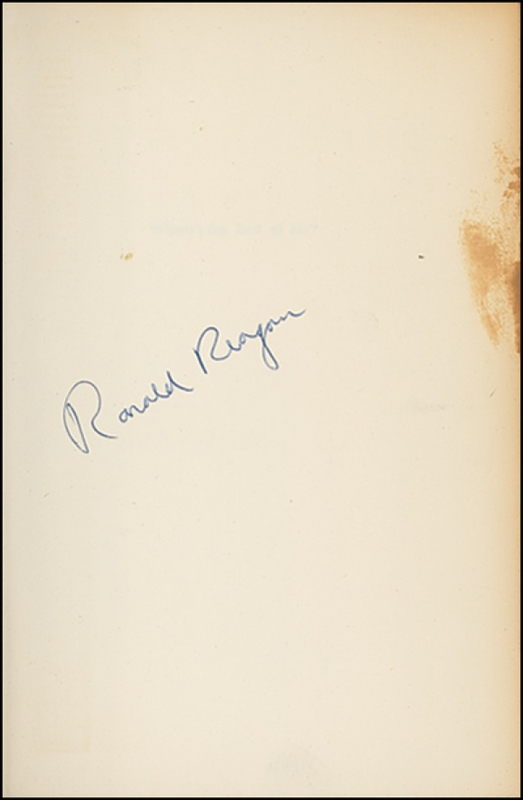 Lot 126 Ronald Reagan