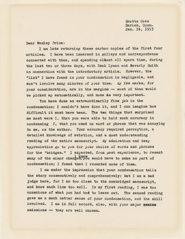 Lot 486 Charles Lindbergh