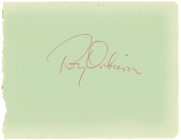 Lot 829 Roy Orbison