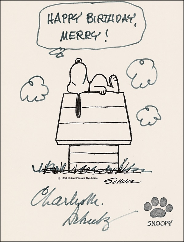 Lot 665 Charles Schulz