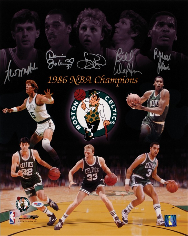 Lot 1317  Boston Celtics