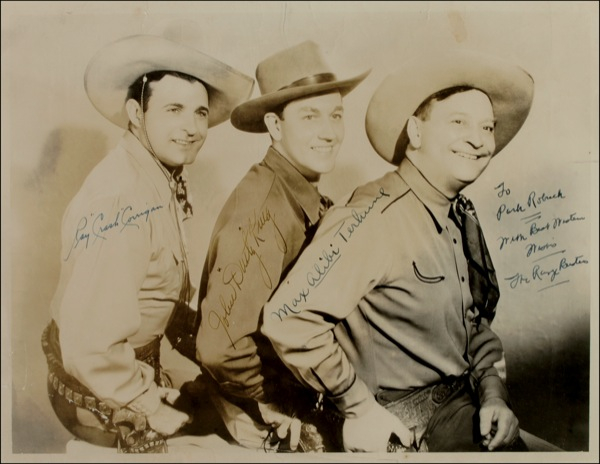 Lot 978 Ray “Crash” Corrigan and the Range Busters