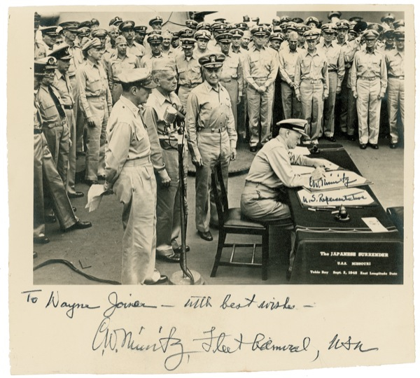 Lot 413 Chester W. Nimitz