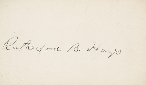 Lot 67 Rutherford B. Hayes