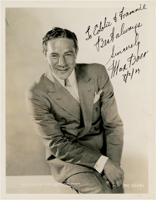 Lot 1290 Max Baer