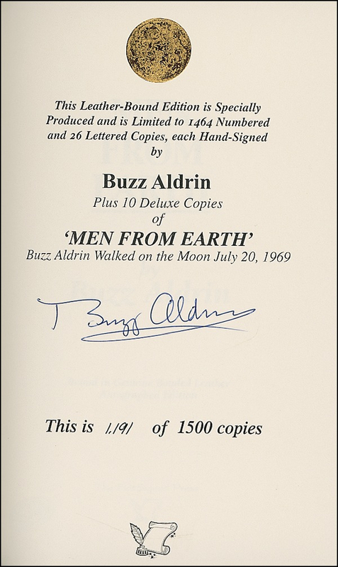 Lot 439 Buzz Aldrin