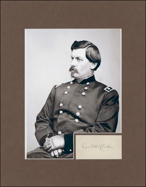 Lot 408 George B. McClellan