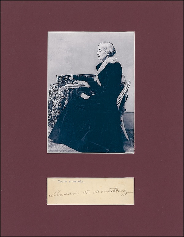 Lot 179 Susan B. Anthony