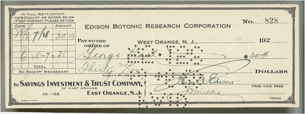 Lot 248 Thomas Edison