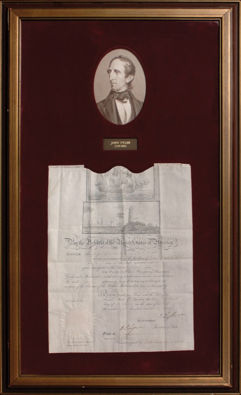 Lot 169 John Tyler