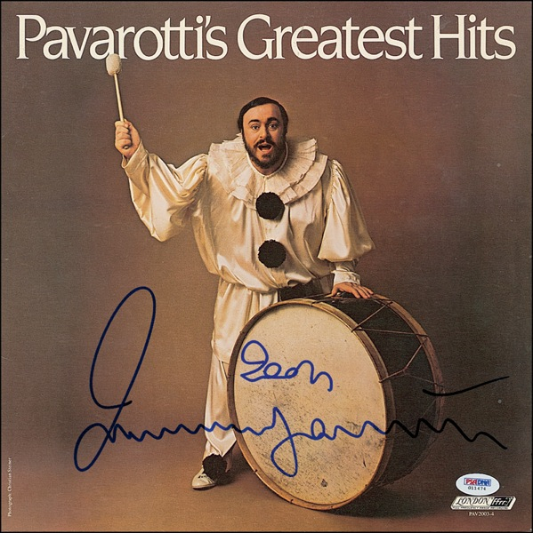 Lot 837 Luciano Pavarotti