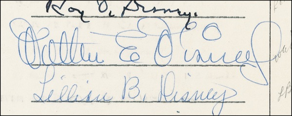 Lot 643 Walt Disney