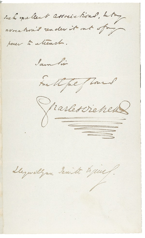 Lot 540 Charles Dickens