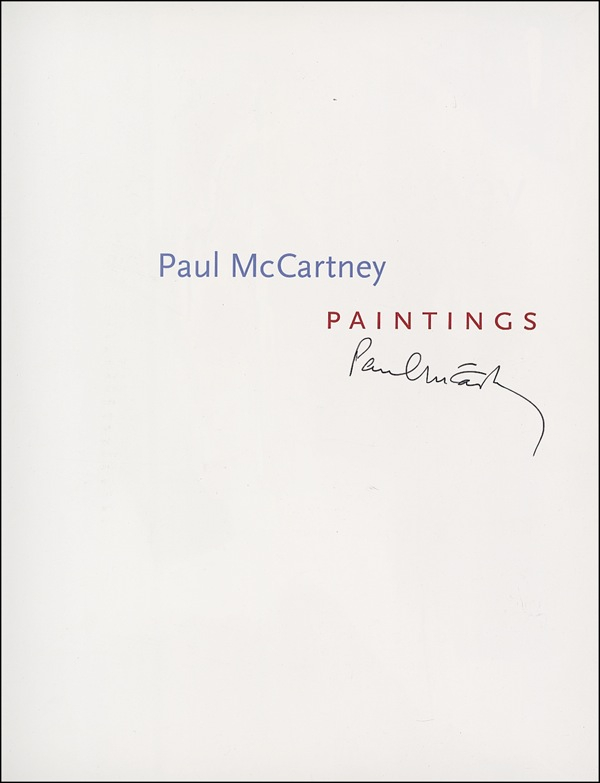Lot 727 Beatles: McCartney, Paul