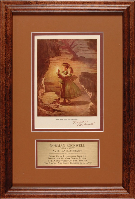Lot 600 Norman Rockwell